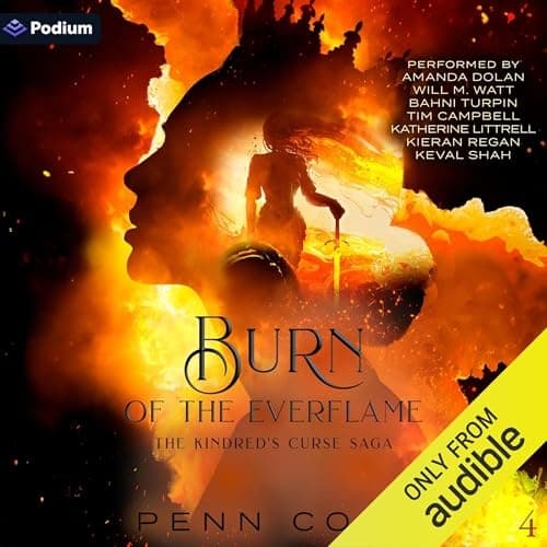 Burn of the Everflame audiobook cover