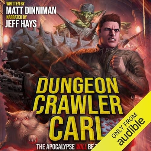 Dungeon Crawler Carl audiobook cover
