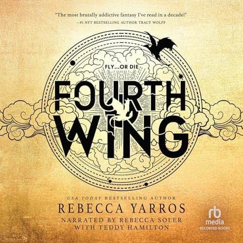 Fourth Wing audiobook cover