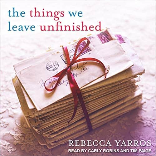 The Things We Leave Unfinished audiobook cover